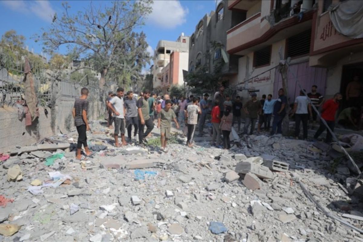 warga Palestina tewas di Gaza