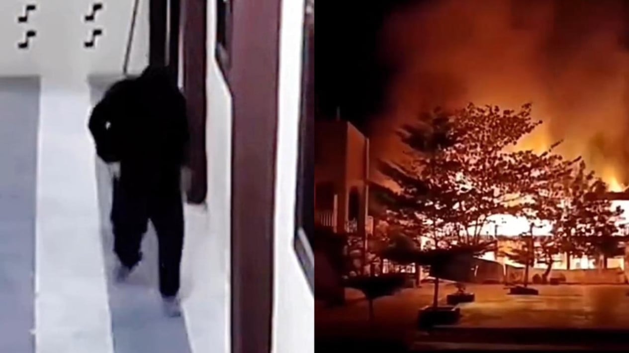 Santri Bakar Pesantren